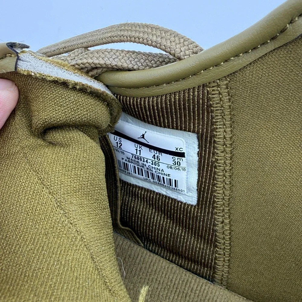 Jordan Westbrook 0.2 Sneakers Mens Olive Green Suede Snakeskin High Top